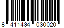 Barcode 8411434030020