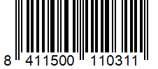 Barcode 8411500110311