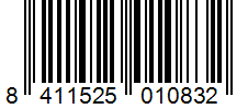 Barcode 8411525010832