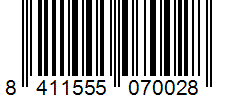 Barcode 8411555070028
