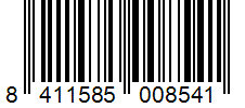 Barcode 8411585008541