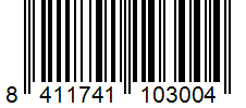 Barcode 8411741103004