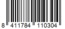Barcode 8411784110304