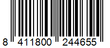 Barcode 8411800244655