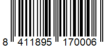 Barcode 8411895170006