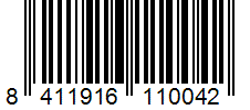 Barcode 8411916110042
