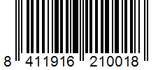 Barcode 8411916210018