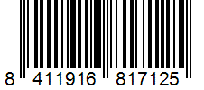 Barcode 8411916817125