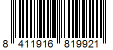 Barcode 8411916819921