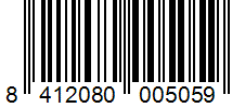 Barcode 8412080005059