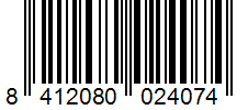 Barcode 8412080024074