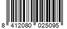 Barcode 8412080025095
