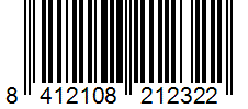 Barcode 8412108212322