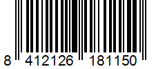 Barcode 8412126181150