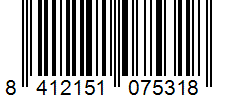 Barcode 8412151075318