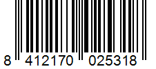 Barcode 8412170025318