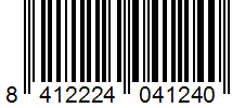 Barcode 8412224041240