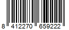 Barcode 8412270659222