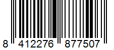Barcode 8412276877507