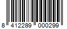 Barcode 8412289000299