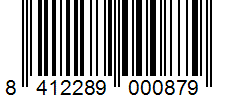 Barcode 8412289000879