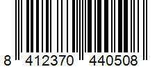 Barcode 8412370440508