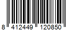 Barcode 8412449120850
