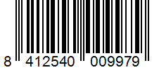 Barcode 8412540009979