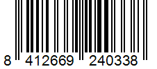 Barcode 8412669240338