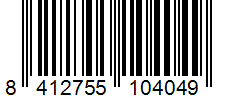 Barcode 8412755104049