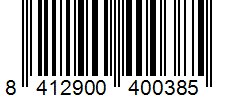 Barcode 8412900400385