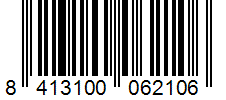 Barcode 8413100062106