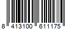 Barcode 8413100611175