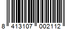 Barcode 8413107002112