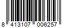 Barcode 8413107006257