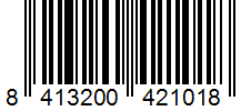Barcode 8413200421018