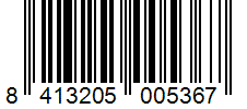 Barcode 8413205005367