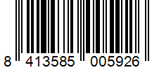 Barcode 8413585005926