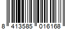 Barcode 8413585016168