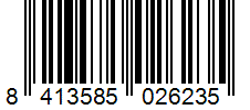 Barcode 8413585026235