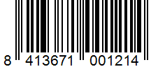 Barcode 8413671001214