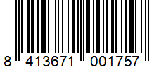 Barcode 8413671001757