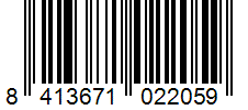 Barcode 8413671022059