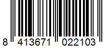 Barcode 8413671022103