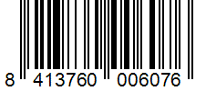 Barcode 8413760006076