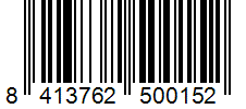 Barcode 8413762500152