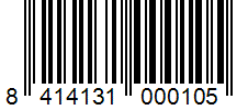 Barcode 8414131000105