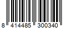 Barcode 8414485300340