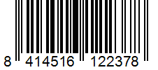 Barcode 8414516122378