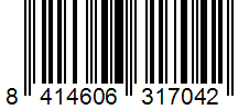 Barcode 8414606317042